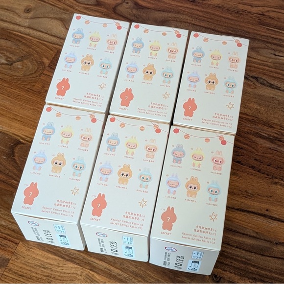 Authentic new Popmart the monsters labubu Have a Seat sealed unopened blind box - Picture 4 of 4